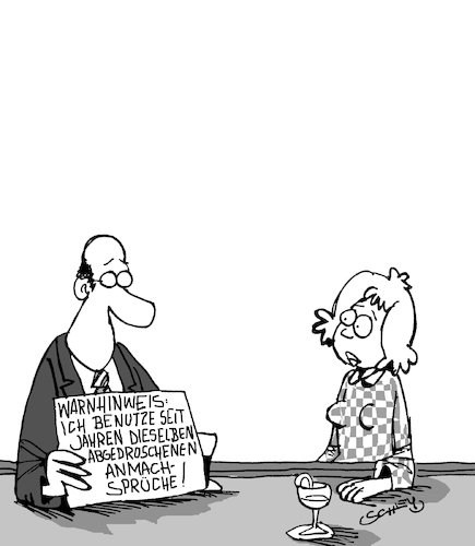 Cartoon: WARNHINWEIS! (medium) by Karsten Schley tagged warnhinweise,männer,frauen,bars,pubs,beziehungen,warnhinweise,männer,frauen,bars,pubs,beziehungen