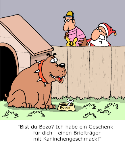 Weihnachtsgeschenk für den Hund