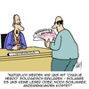 Cartoon: ABGELEHNT!!! (small) by Karsten Schley tagged presse medien cartoons solidarität chefredakteure anzeigenkunden wirtschaft business zeitungen magazine