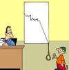 Cartoon: Abschwung (small) by Karsten Schley tagged wirtschaft,business,konjunktur,gesellschaft,deutschland,geld,jugend,kunst