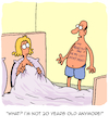 Cartoon: Age and Health (small) by Karsten Schley tagged age,health,men,women,relationships,medicine,families,love,sex,society