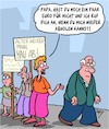 Cartoon: Alte weiße Männer (small) by Karsten Schley tagged alter,männer,familien,kinder,eltern,medien,politik,trends,moden,gesellschaft