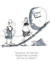 Cartoon: Auslieferung (small) by Karsten Schley tagged transport,auslieferung,zustellung,tempo,schnelligkeit,service,wirtschaft,business,arbeitgeber,arbeitnehmer