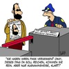 Cartoon: Ausnahmsweise (small) by Karsten Schley tagged sicherheit,sicherheitsbestimmungen,kriminalität,terror,sicherheitslücken,innenpolitik