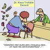 Cartoon: Beim Tierarzt (small) by Karsten Schley tagged tierärzte,patienten,frauen,handtaschen,ordnung,hunde,chihuahuas