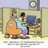 Cartoon: Beratung (small) by Karsten Schley tagged mode,schönheit,beratung,ernährung,call,center,jobs,arbeit,wirtschaft,business,computer,technik