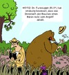 Cartoon: Beweis (small) by Karsten Schley tagged natur,tiere,forschung,wildtiere,naturforschung,umwelt,wissenschaft,bären