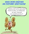 Cartoon: Costume vegetalien (small) by Karsten Schley tagged mode,vetements,business,economie,environnement