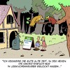 Cartoon: Damals... (small) by Karsten Schley tagged märchen,hexen,mythen,legenden,politik,religion,terrorismus,rekrutierung,isis,gesellschaft,radikalisierung,europa