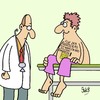 Cartoon: DAS ist der Rythmus! (small) by Karsten Schley tagged gesundheit,ärzte,patienten,geld,unterhaltung,musik