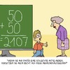 Cartoon: Das ist ZENSUR!!! (small) by Karsten Schley tagged schule,ausbildung,lernen,schüler,lehrer,zensuren,mathematik,jugend,bildung