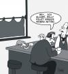 Cartoon: Den Aktien hinterher (small) by Karsten Schley tagged börse,aktien,wirtschaft,business,markt,geld,gewinn,baisse,hausse