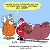 Cartoon: DER WEIHNACHTSMANN (small) by Karsten Schley tagged weihnachten,feiertage,kirche,christentum,weihnachtsmann,jobs,business,entlassungen,jobabbau,religion