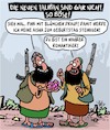 Cartoon: Die neuen Taliban sind voll nett (small) by Karsten Schley tagged taliban,afghanistan,frauen,menschenrechte,politik,terrorismus,religion,islam,krieg,gesellschaft