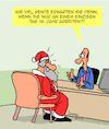 Cartoon: Die Rente ist sicher... oder? (small) by Karsten Schley tagged rente,weihnachten,weihnachtsmann,arbeit,arbeitszeit,erwerbstätigkeit,rentenanspruch,feiertage,religion,christentum,jesus,bibel,politik,gesellschaft