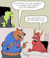 Cartoon: Die Wahrheit (small) by Karsten Schley tagged literatur,horror,unterhaltung,monster,medien,filme,comics,kultur,gesellschaft,stephen,king