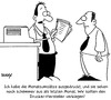Cartoon: Drucker (small) by Karsten Schley tagged umsatz,wirtschaft,business,gesellschaft,deutschland,geld