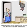 Cartoon: Drückeberger!! (small) by Karsten Schley tagged arbeit,jobs,wirtschaft,business,arbeitgeber,arbeitnehmer,arbeitsbelastung,überarbeitung,burn,out,gesundheit,leben,tod,gesellschaft