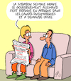 Cartoon: Economie Allemande (small) by Karsten Schley tagged economie,allemagne,recession,faillites,impots,politique,pauvrete,societe