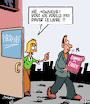 Cartoon: Economisez ! (small) by Karsten Schley tagged revenus,argent,politique,epargne,prix,impots,depenses,societe,economie