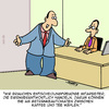 Cartoon: Eigenverantwortung (small) by Karsten Schley tagged arbeit,arbeitgeber,arbeitnehmer,wirtschaft,business,verantwortung,entscheidungen,entscheidungsträger