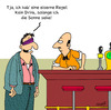Cartoon: Eiserne Regel (small) by Karsten Schley tagged gesundheit,gesellschaft,drogen,alkohol,sucht,männer