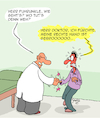 Cartoon: Empathischer Arzt (small) by Karsten Schley tagged empathie,kommunikation,ärzte,patienten,gesundheit,gesellschaft