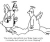 Cartoon: Engel (small) by Karsten Schley tagged religion,engel,leben,tod,unfall