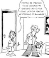 Cartoon: Ennuyeux ! (small) by Karsten Schley tagged enfants,meres,familles,hysterie,panique,mode,medias,societe