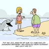 Cartoon: Es ist AUS!! (small) by Karsten Schley tagged liebe,männer,frauen,beziehungen,meere,ozeane,tiere,delphine,humor,schwimmen
