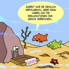Cartoon: Fisch-Verkäufer (small) by Karsten Schley tagged umsatz,verkäufer,verkaufen,wirtschaft,business,jobs,pleite,kunden,geld,tiere