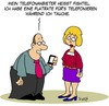 Cartoon: Flatrate (small) by Karsten Schley tagged telefon,mobiltelefon,technik,iphone,kommunikation,flatrates,wirtschaft,business,gesellschaft