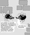Cartoon: Fliegen an der Wand (small) by Karsten Schley tagged haute,cuisine,fliegen,kultur,ernährung,sterneköche,gastronomie,feinschmecker,gesellschaft