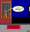 Cartoon: Freedom (small) by Karsten Schley tagged musik,unterhaltung,gesetz,recht,justiz,gefängnis,entertainment,singen,blues