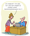 Cartoon: Ganz sicher! (small) by Karsten Schley tagged it,computer,sicherheit,passworte,technik,daten,datendiebstahl,datensicherheit,internet,kriminalität,gesellschaft