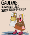 Cartoon: Gauland das Model (small) by Karsten Schley tagged gauland,afd,vogelschiss,neonazis,rechtsextremismus,kleidung,rassismus,nationalismus,politik,karriere,mode,gesellschaft,deutschland