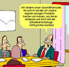 Cartoon: Geschäftsmodell (small) by Karsten Schley tagged business,wirtschaft,geschäftsmodell,geld,gesellschaft,recht,schadenersatz,gerichte,anwälte
