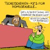 Cartoon: Gestehen Sie!! (small) by Karsten Schley tagged tschetschenien,kadyrov,homosexuelle,tod,verfolgung,lynchjustiz,politik,russland,putin