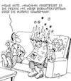 Cartoon: Globale Erwärmung (small) by Karsten Schley tagged presse,medien,panikmache,alarmismus,journalismus,politik,umwelt,ethik,glaubwürdigkeit,gesellschaft