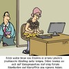Cartoon: Hausgemacht (small) by Karsten Schley tagged kleidung,armut,mode,kinderarbeit,hausgemachtes,business,wirtschaft,geld,profite,kinder,ausbeutung