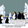 Cartoon: Haute Couture (small) by Karsten Schley tagged mode,kleidung,fashion,haute,couture,tiere,pinguine,klima,natur