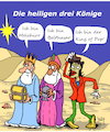 Cartoon: Heilige 3 Könige (small) by Karsten Schley tagged religion,weihnachten,feiertage,heilige,bibel,christentum,jesus,glaube,pop,musik,michael,jackson
