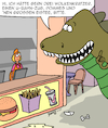 Im Fastfood-Restaurant