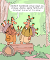 Cartoon: Indigene Menschen (small) by Karsten Schley tagged natur,naturvölker,anthropologie,forschung,lifestyle,veganer,friedfertigkeit,wissenschaft,gesellschaft