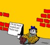Cartoon: Insignificant (small) by Karsten Schley tagged people,life,living,death,psychology