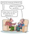 Cartoon: Insultes (small) by Karsten Schley tagged debats,logique,langue,education,insultes,culture,psychologie