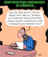 Cartoon: IS-Kämpfer (small) by Karsten Schley tagged is,terrorismus,religion,krieg,politik,reintegration,jobs,europa