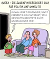 Cartoon: Jugend und Politik (small) by Karsten Schley tagged jugend,familien,politik,umwelt,klimawandel,bildung,internet,medien,gesellschaft,deutschland