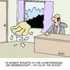 Cartoon: Kohle her!!! (small) by Karsten Schley tagged löhne,gehälter,tarifverhandlungen,gewerkschaften,tarifverträge,lohnforderungen,lohnerhöhungen,arbeitgeber,arbeitnehmer