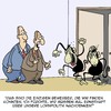 Cartoon: Lohnpolitik (small) by Karsten Schley tagged arbeit,arbeitgeber,arbeitnehmer,löhne,gehälter,lohndumping,business,wirtschaft,mindestlohn,billiglohn,subunternehmer,bewerbungen